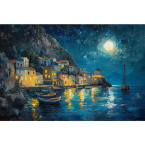 Moonlight Fishing Village